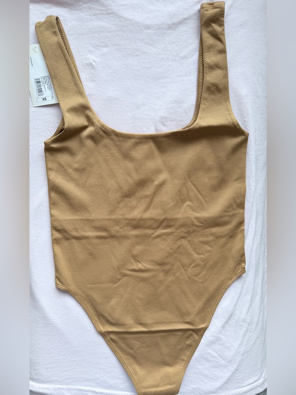 Women XS Bodysuit in Tan
